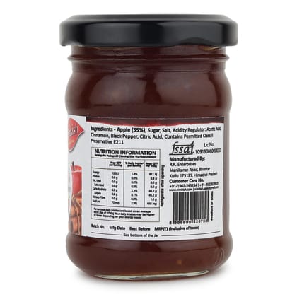 Nimkish Apple Cinnamon Chutney | Himalayan Artisan Chutney | No Preservatives | Made in Kullu
