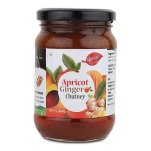 Nimkish Apricot Ginger Chutney | 300g | Himalayan Artisan Chutney | No Preservatives | Made in Kullu Nimkish Apricot Ginger Chutney | 300g | Himalayan Artisan Chutney | No Preservatives | Made in Kullu