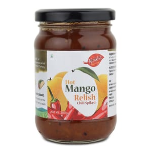Nimkish Hot Mango Relish | 300g | Himalayan Artisan Chutney | No Preservatives | Made in Kullu Nimkish Hot Mango Relish | 300g | Himalayan Artisan Chutney | No Preservatives | Made in Kullu