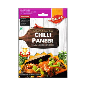 Nimkish Chilli Paneer Ready to Cook Spice Mix | 50g | Onion Ginger Garlic Already in Mix | Himalayan Recipe