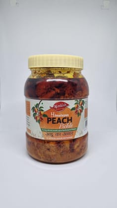 Nimkish Himalayan Peach Pickle | 500g | Traditional Himalayan Achar | No Artificial Colours | No Preservatives | Made in Kullu